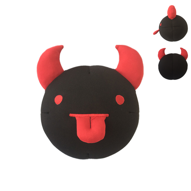 Stuffed Soft Monster Plush Black Devil Toy 