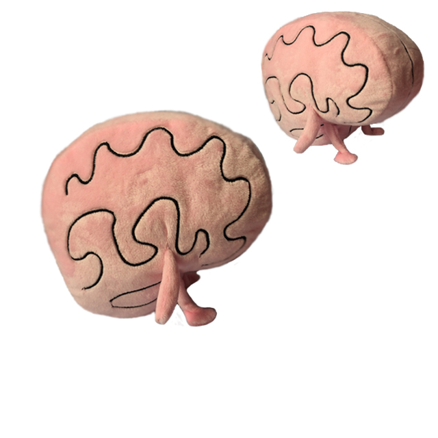 Stuffed Plush Cute Brain Educational Toy